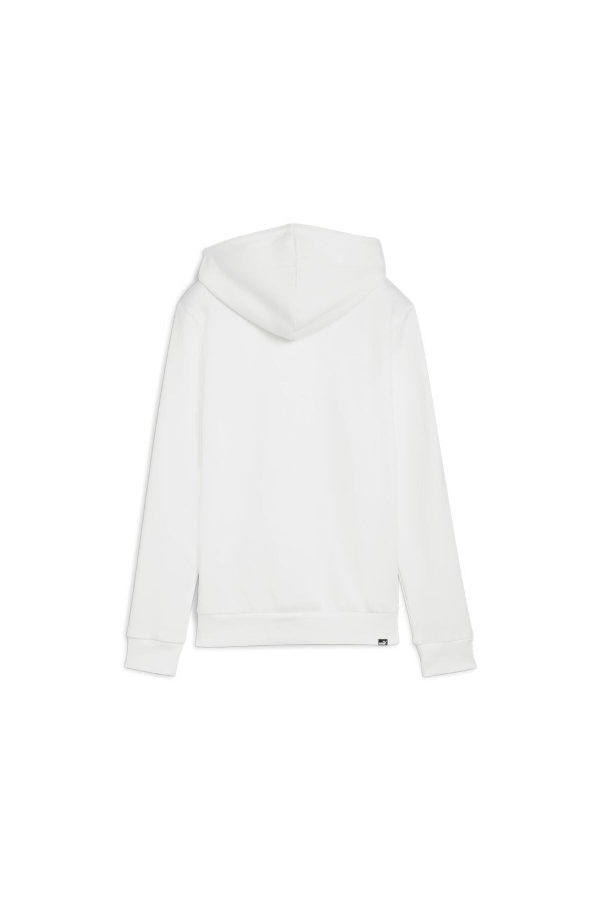 ESS+ LOGO LAB FL Sweatshirt Beyaz 68298702 Kadın