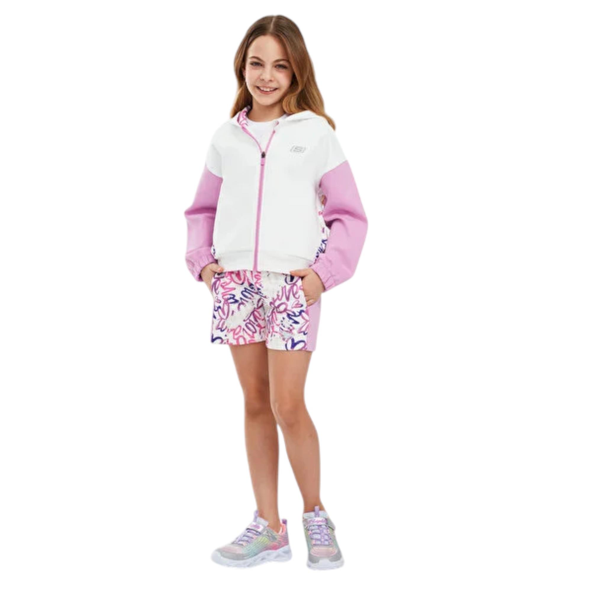 Full Zip Hoodie Kız Çocuk Sweatshirt 