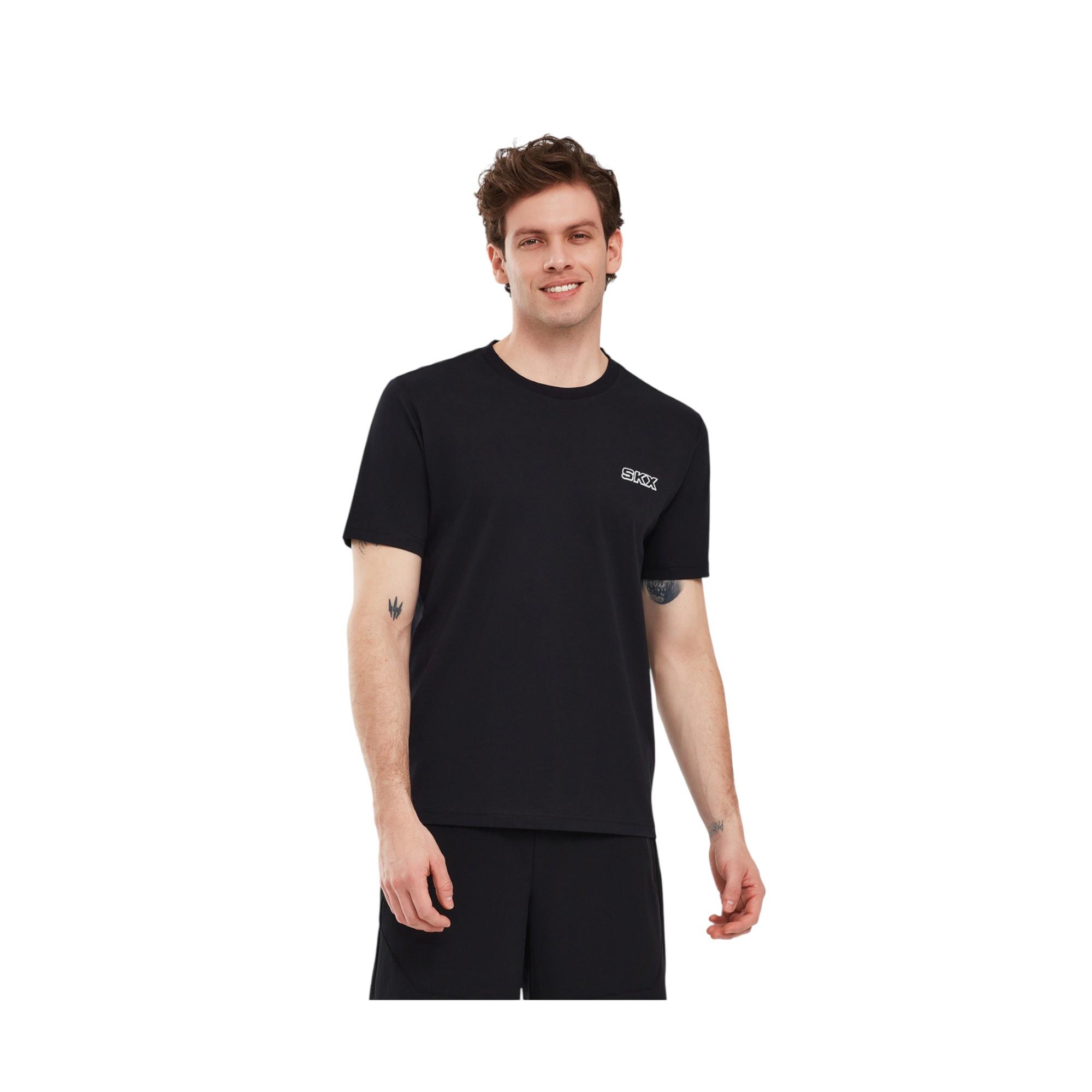 Graphic T-Shirt M Short Sleeve Erkek Siyah Tshirt S241054-001