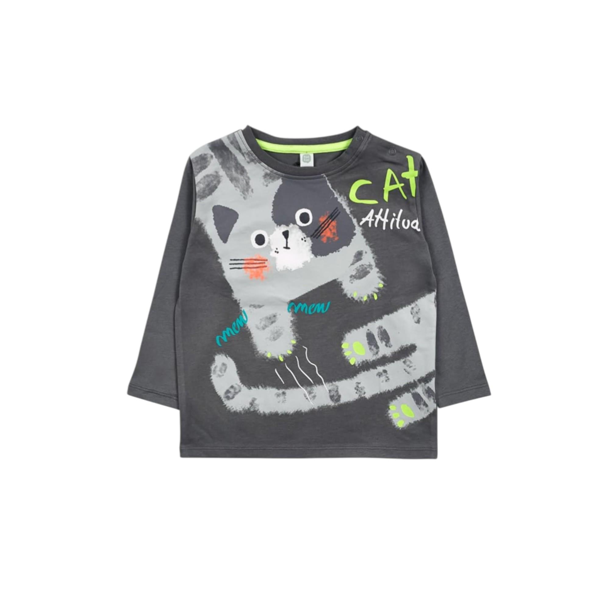 Hayvan Figürlü Erkek Çocuk T-shirt