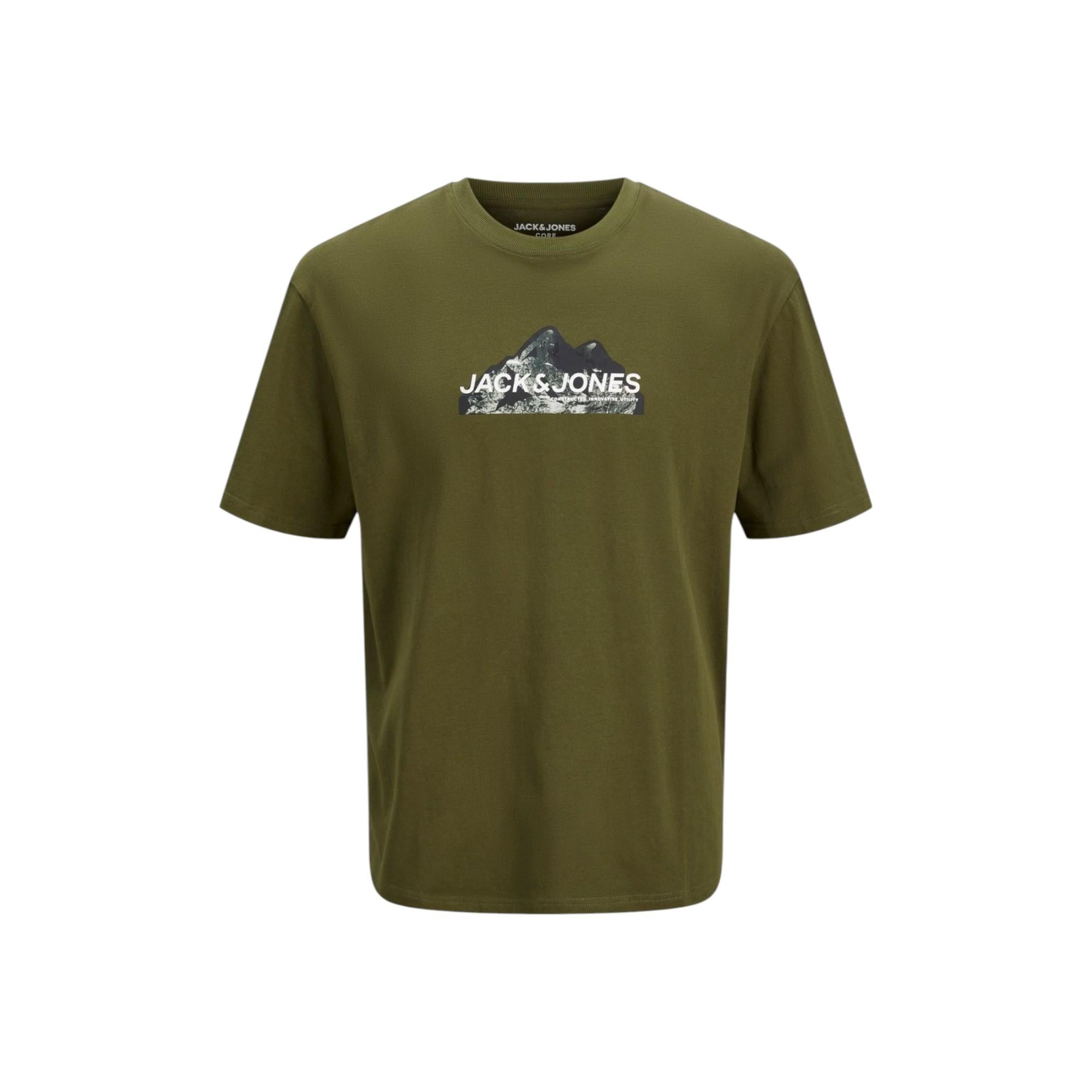 Jack & Jones Erkek Çocuk Yeşil T-shirt