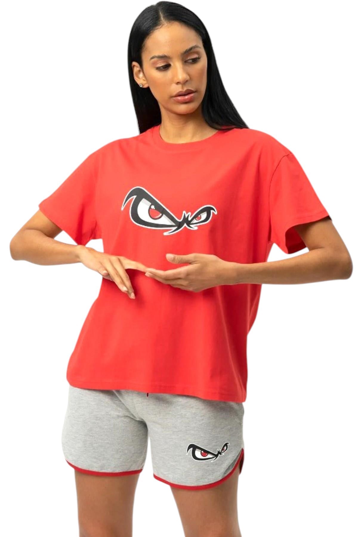 Kadın Bisiklet Yaka T-shirt Nfr-w50061
