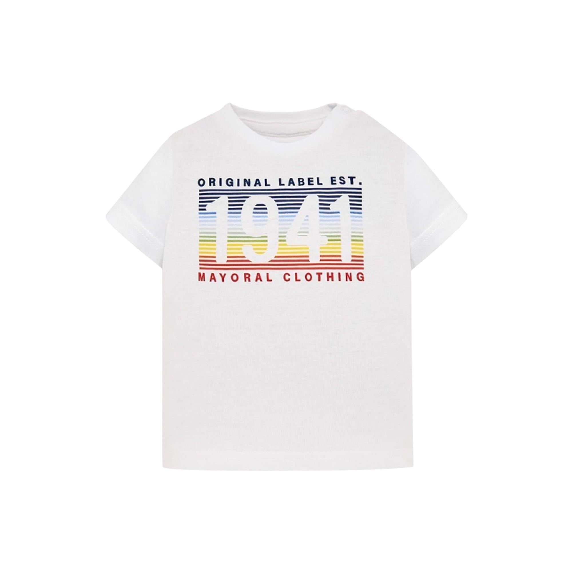 Kısa Kollu Bebek T-shirt