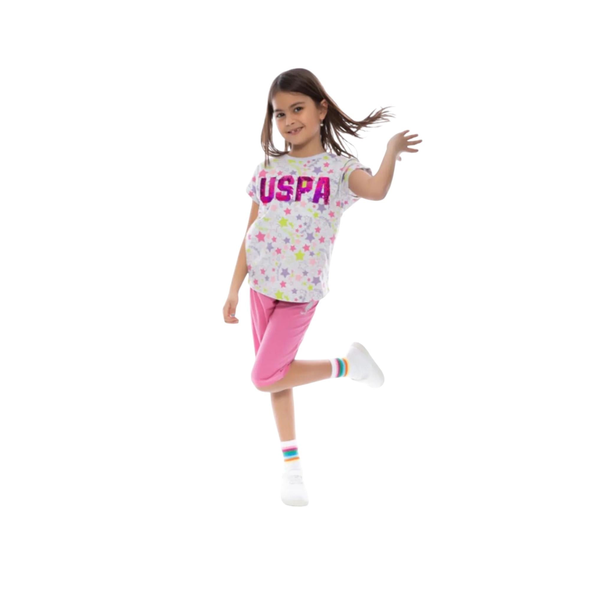 Kız Çocuk Kapri Takım US1050