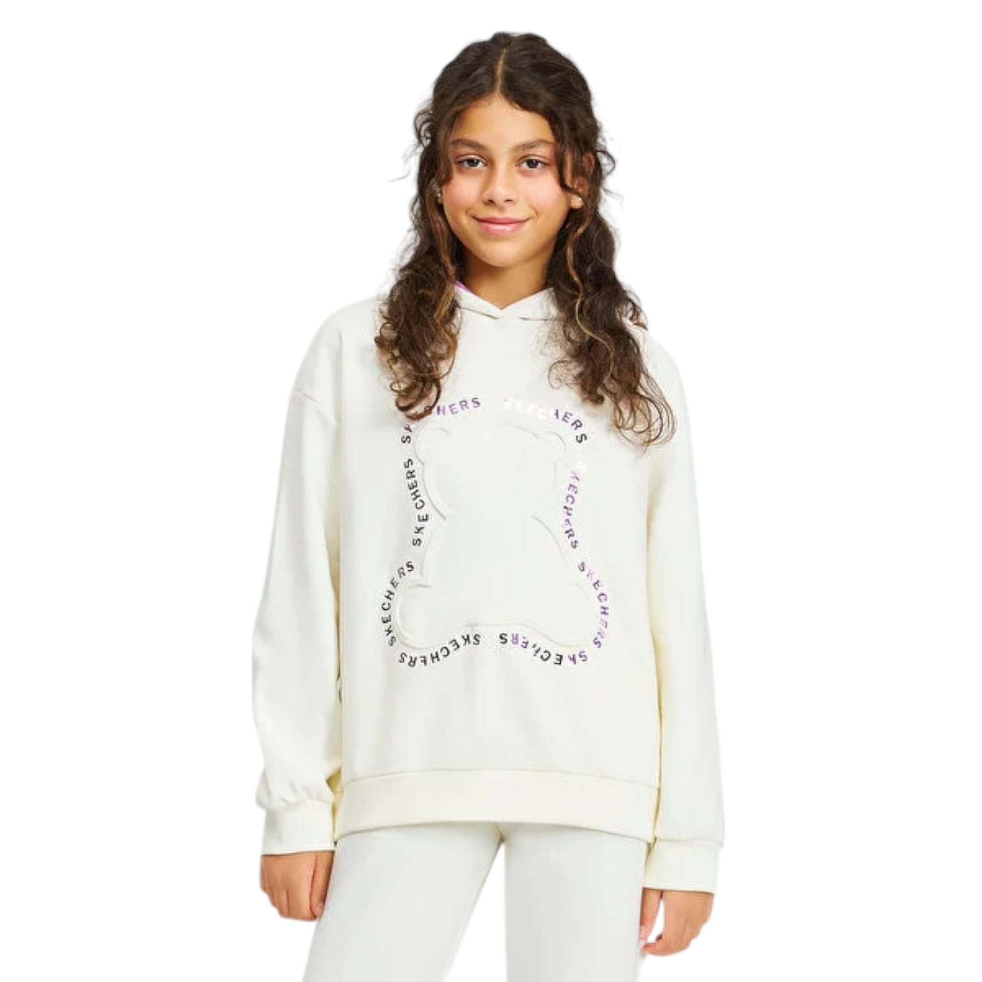 Kız Çocuk Offwhite Sweatshirt