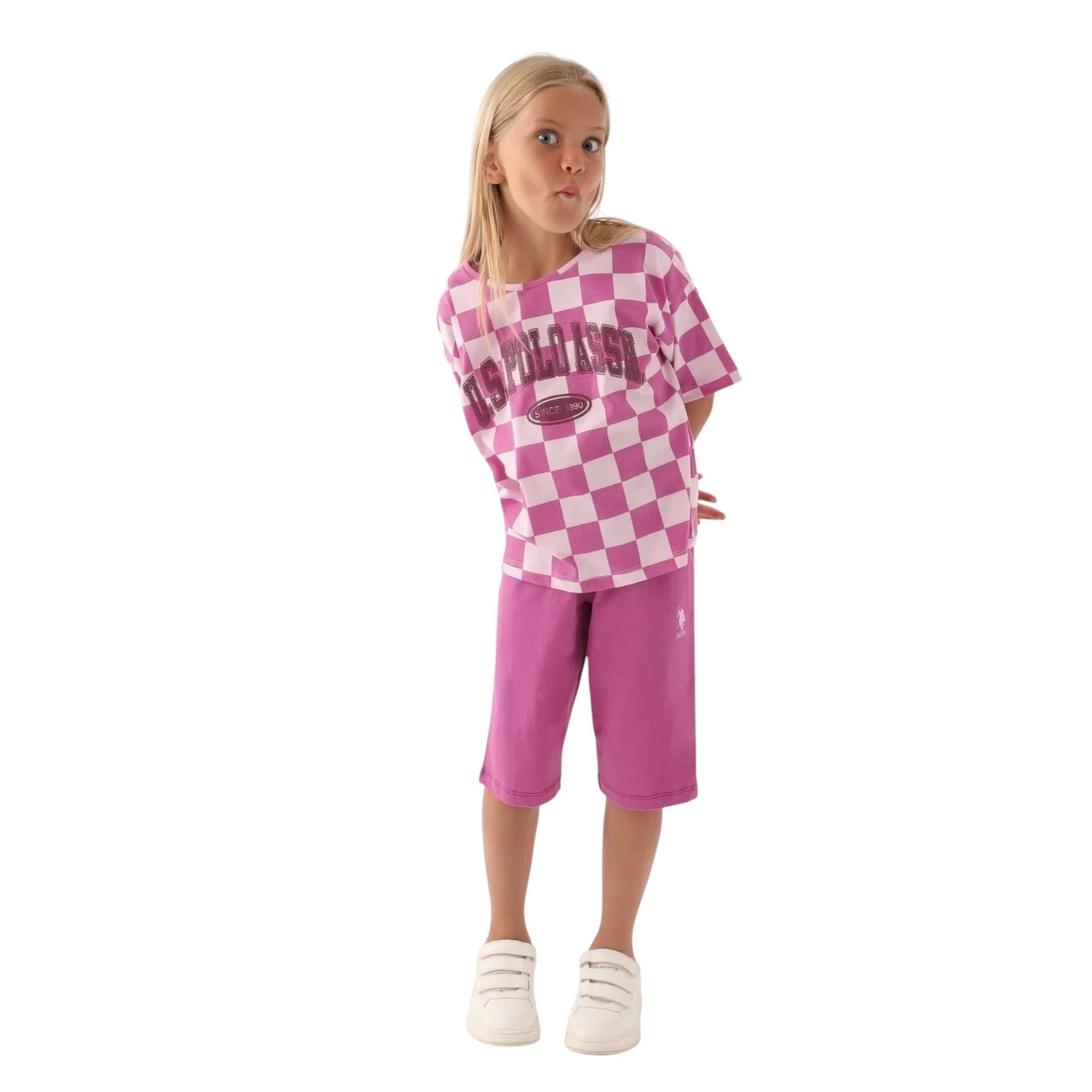 Kız çocuk Pembe Takım US1811-G