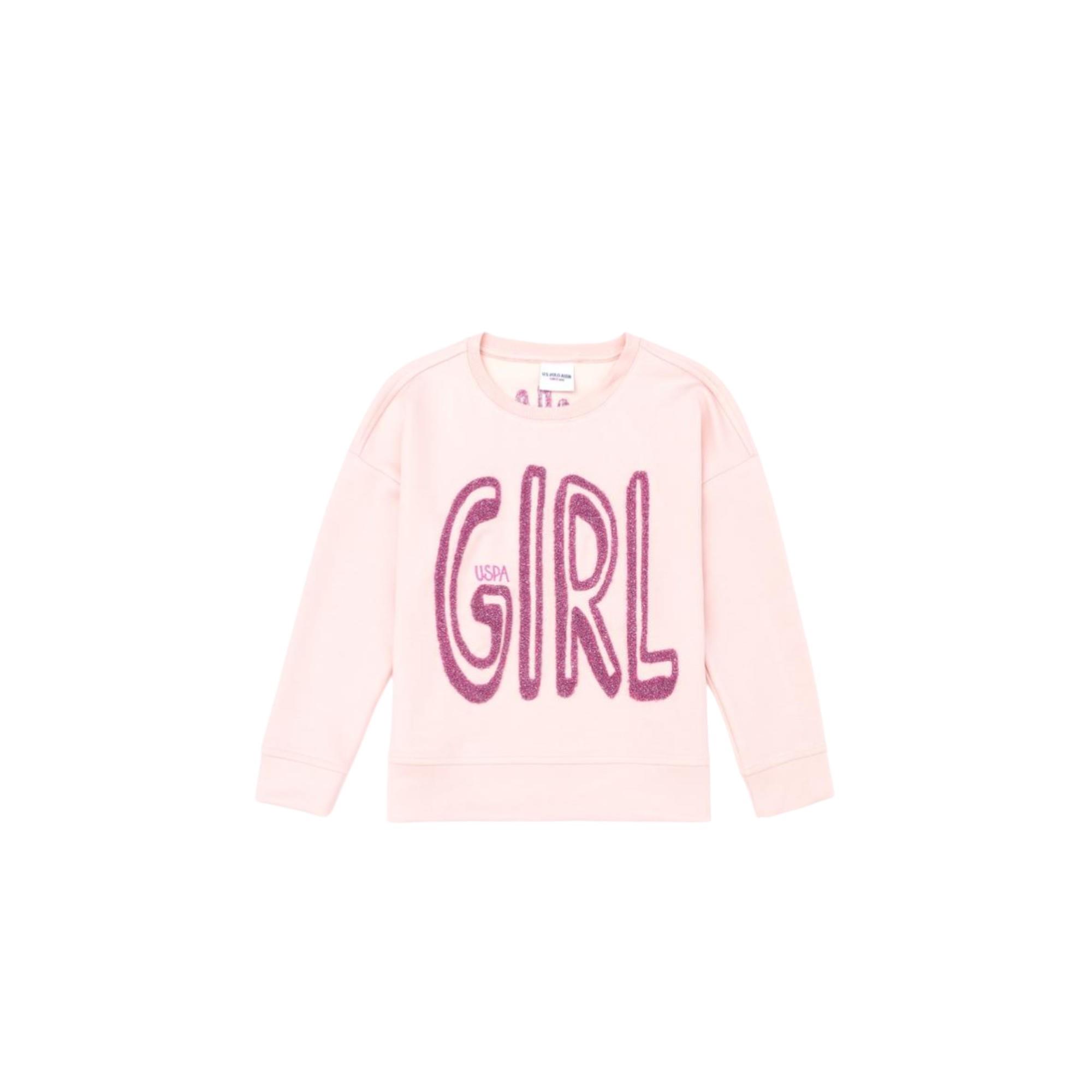 Kız Çocuk Toz Pembe Sweatshirt