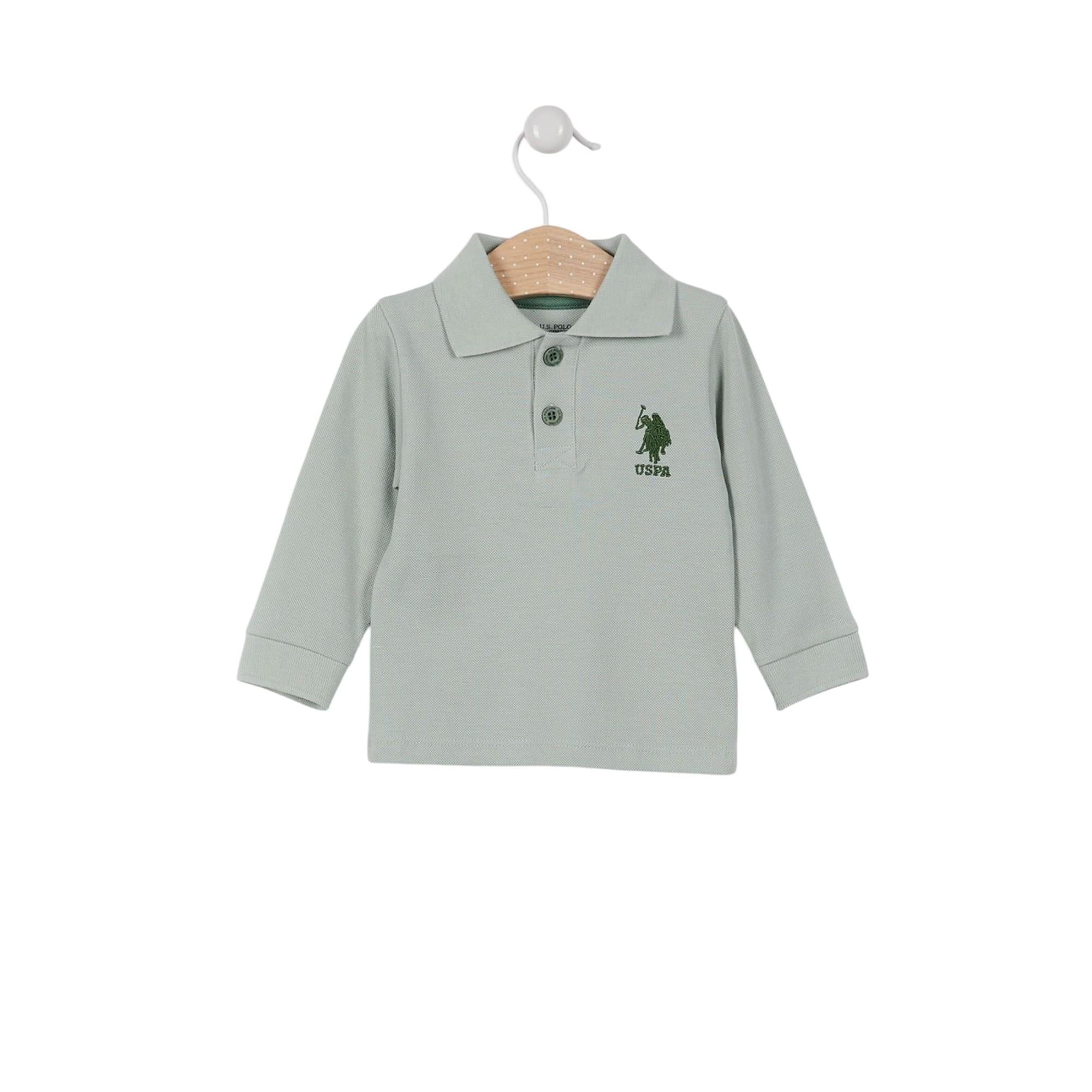 Lisanslı Classic Erkek Bebek Uzun Kol Yakalı Sweatshirt