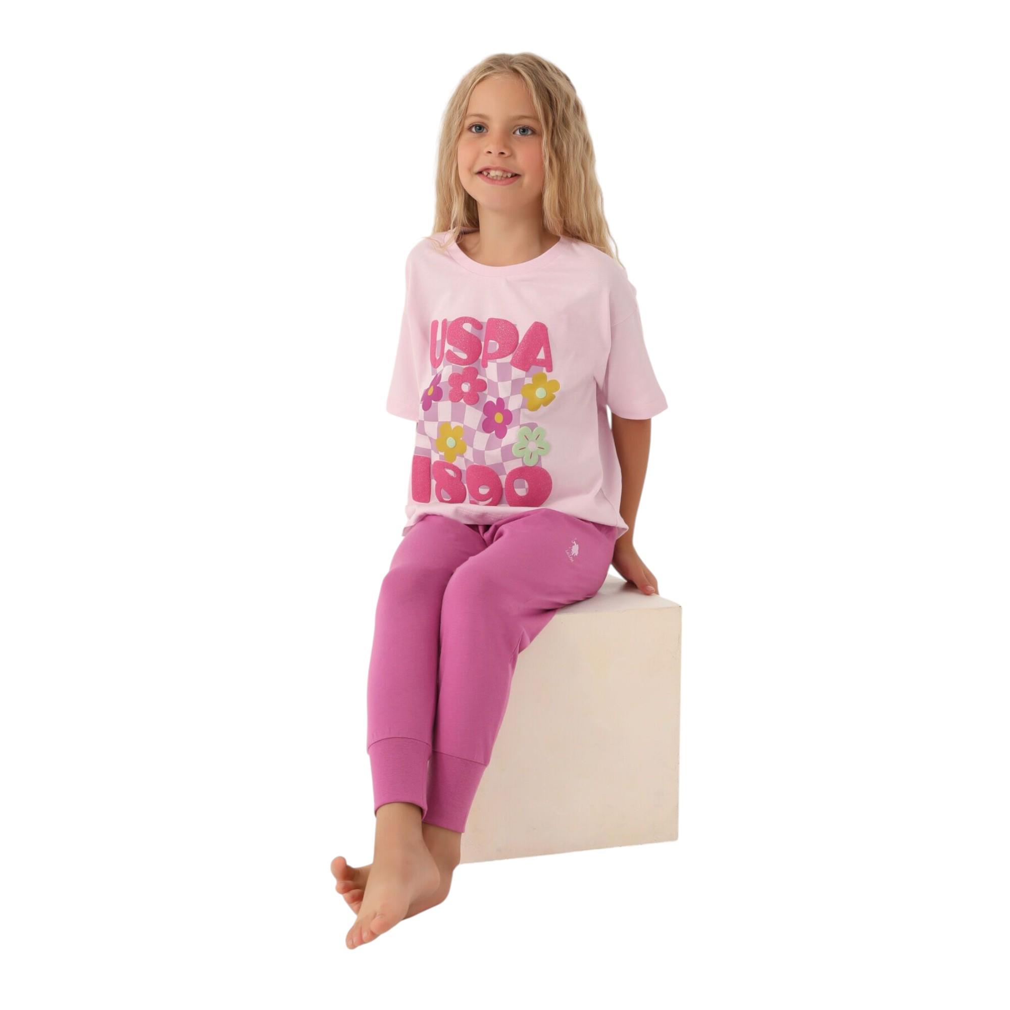 Lisanslı Printed Kız Çocuk Pijama Takımı