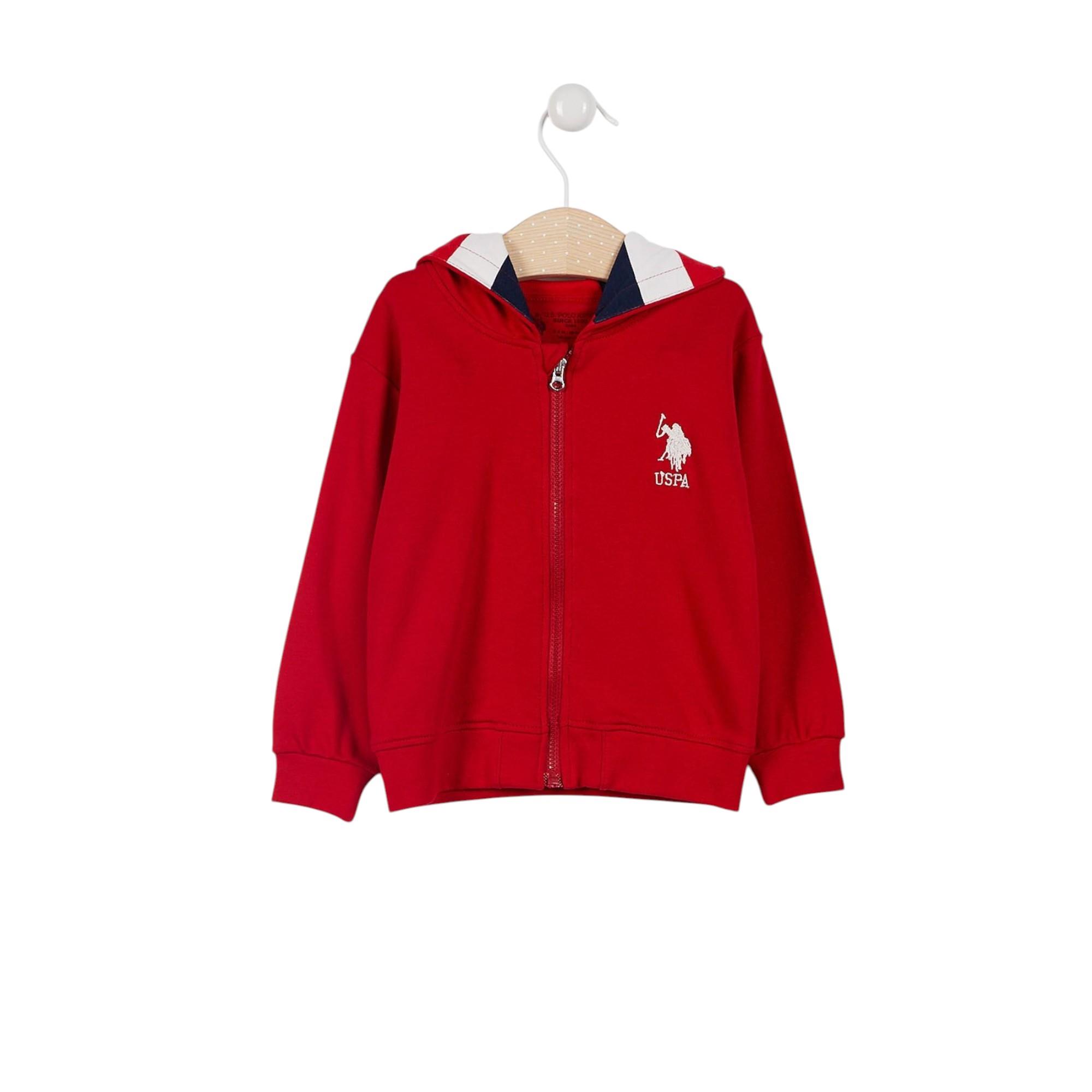 Lisanslı Striped Erkek Bebek Kapüşonlu Hırka
