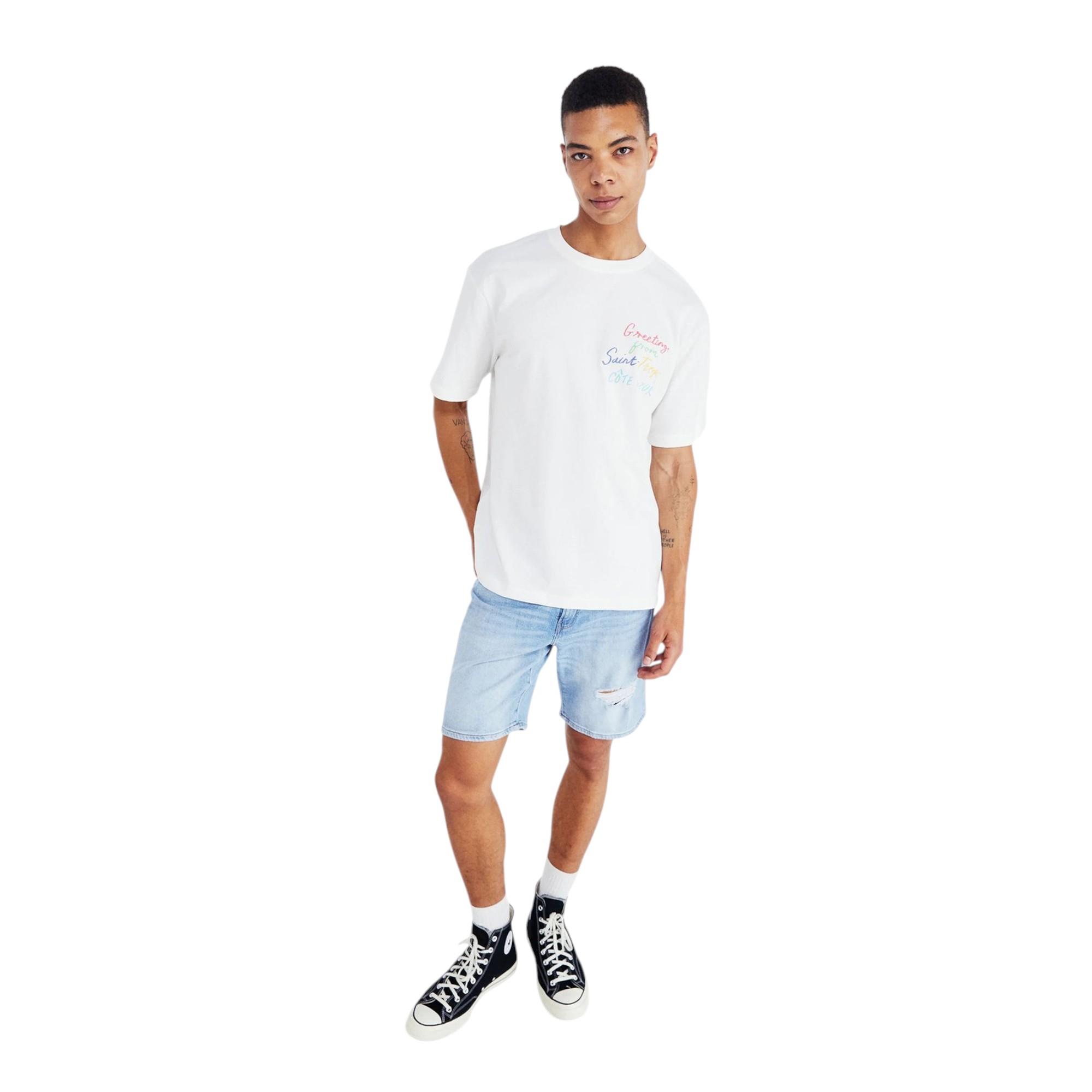 O Yaka Baskılı Erkek T-Shirt ONSMANI LIFE RLX HIDEOUT SS TEE