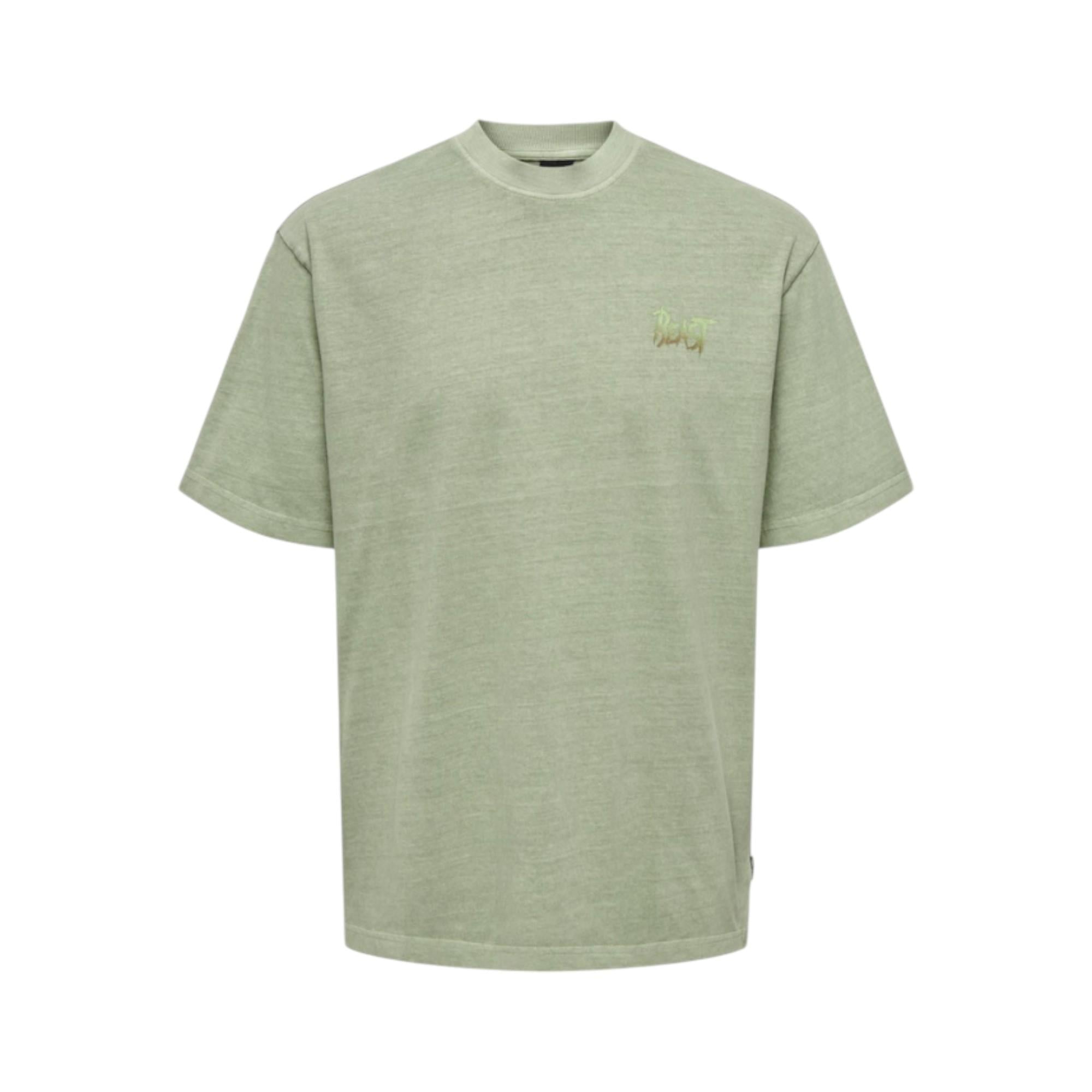 O Yaka Baskılı Erkek T-Shirt ONSMORGAN LIFE RLX GRADIANT SS TEE 22029472 