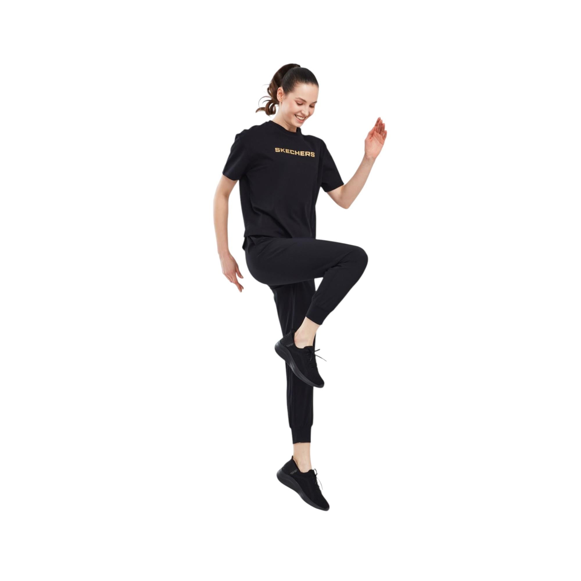 W Micro Coll Daily Jogger Pant Kadın Siyah Eşofman Altı S211078-001