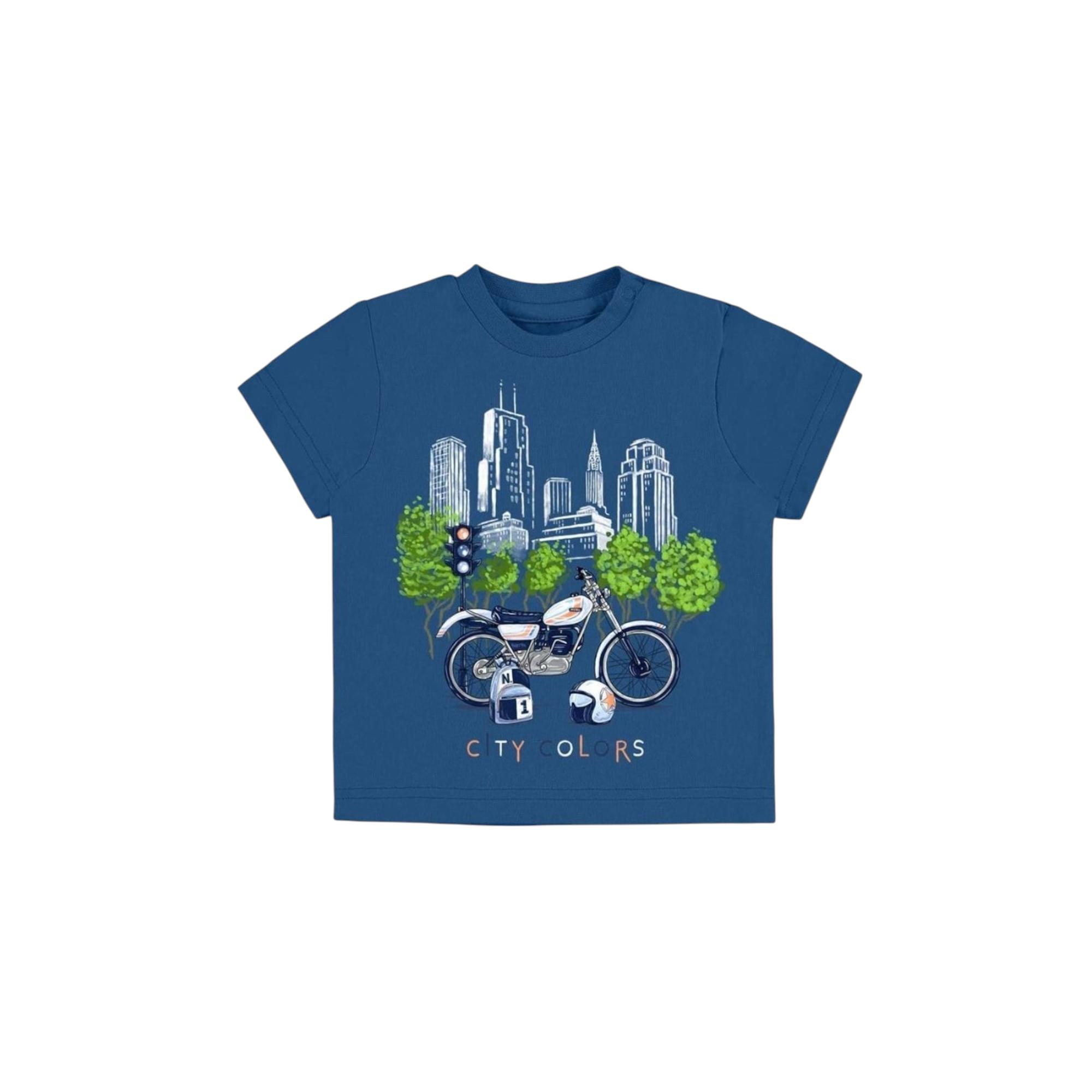 Yazlık Erkek Bebek Kısa Kol T-shirt