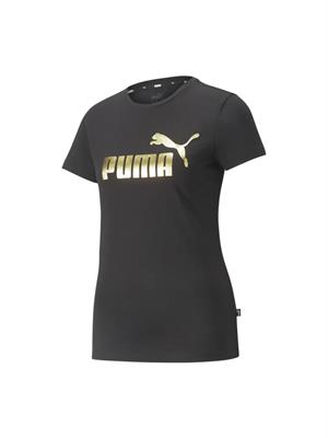  Metallic Logo Tee Kadın T-shirt