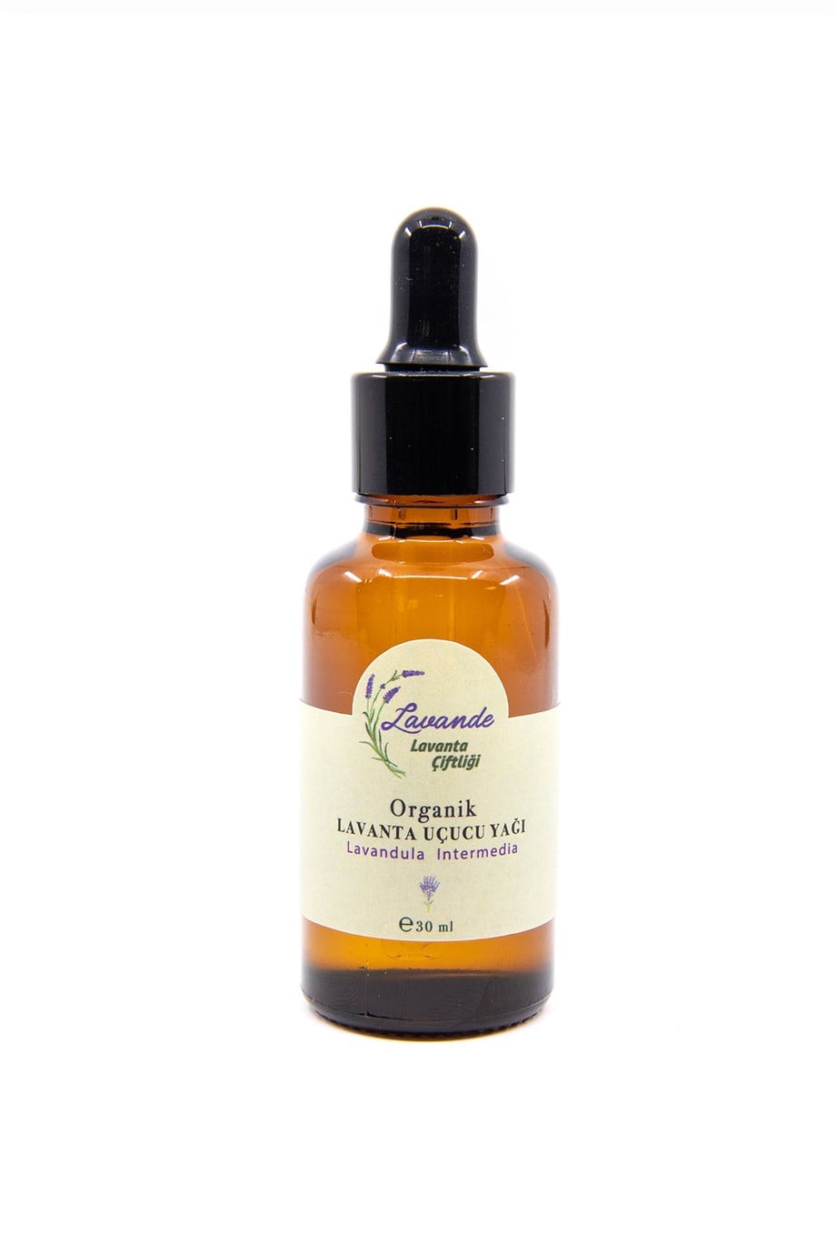 Organik Lavanta Yağı (L. Intermedia) 30ml-Cam Damlalıklı