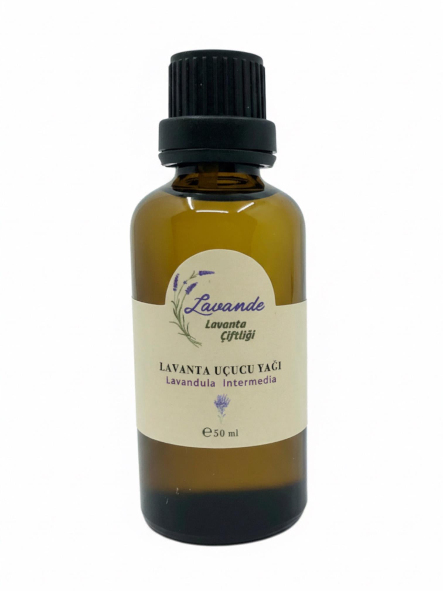 Lavanta Yağı (L. İntermedia) 50ml-İçten Damlalıklı