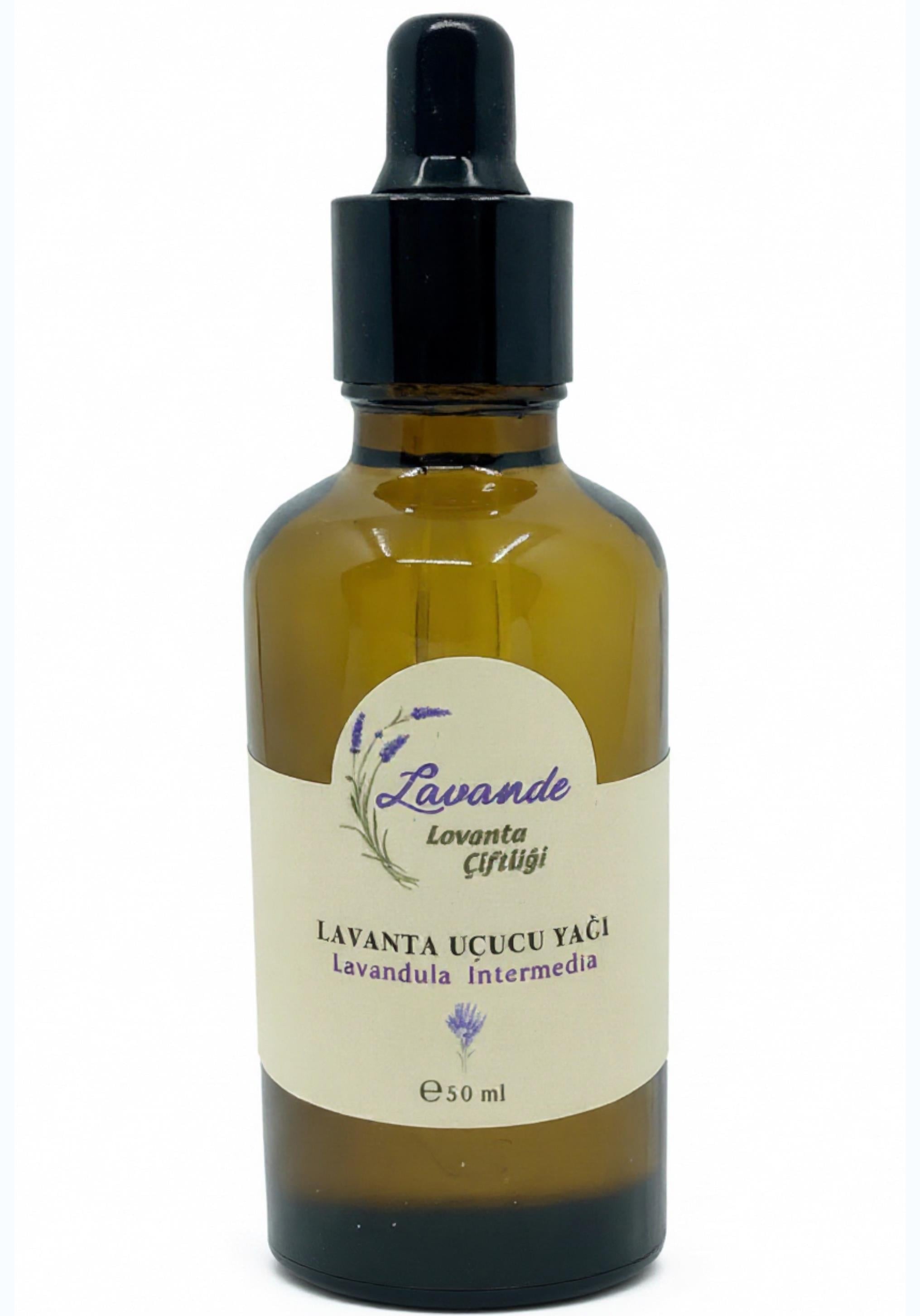 Lavanta Yağı (L. İntermedia) 50ml-Cam Damlalıklı
