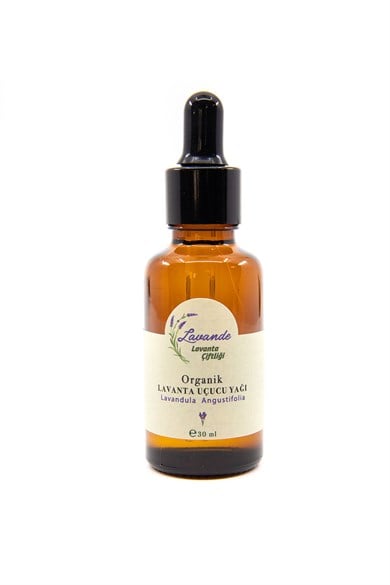 Organik Lavanta Yağı (L. Angustifolia) 30ml-Cam Damlalıklı