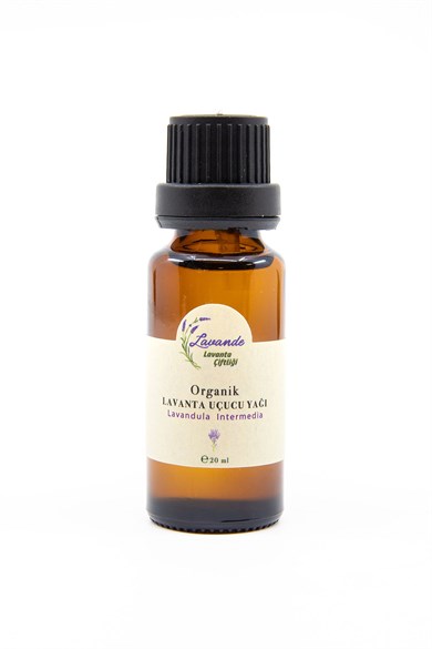 Organik Lavanta Yağı (L. Intermedia) 20ml-İçten Damlalıklı
