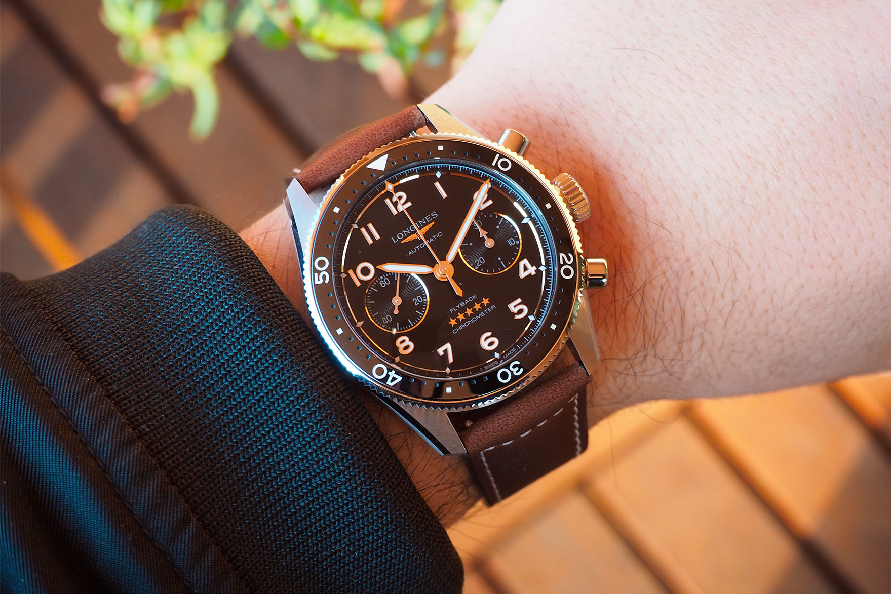 longines spirit flayback