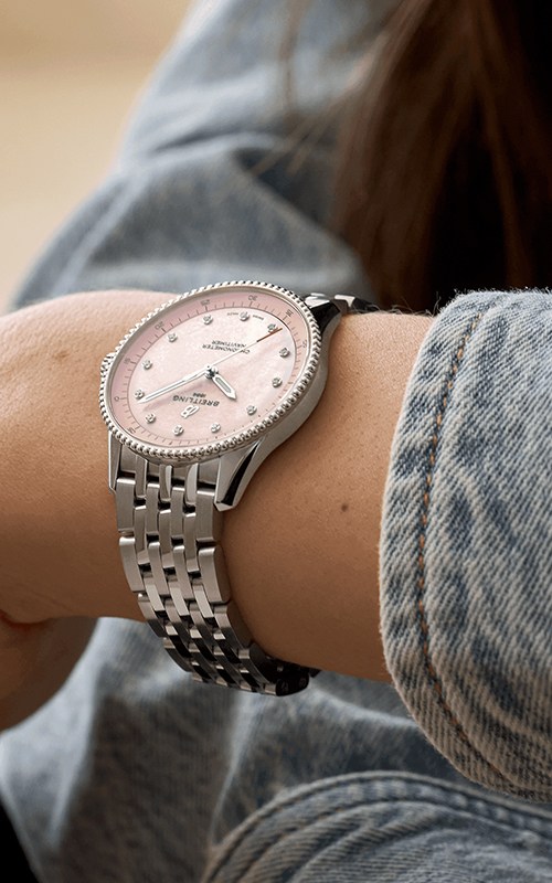 Breitling A77320D91K1A1 Navitimer Kadın Kol Saati