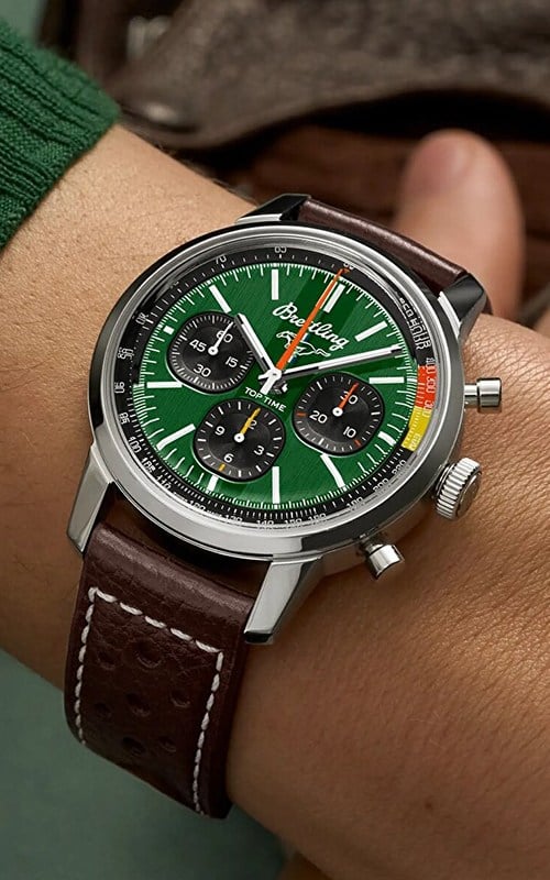 Breitling AB01762A1L1X1 Top Time B01 Ford Mustang Erkek Kol Saati