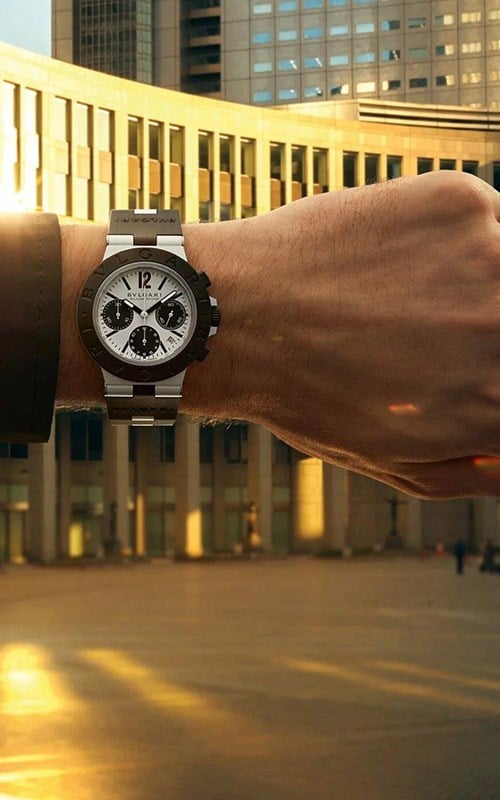 Bvlgari 103722 Aluminium Erkek Kol Saati
