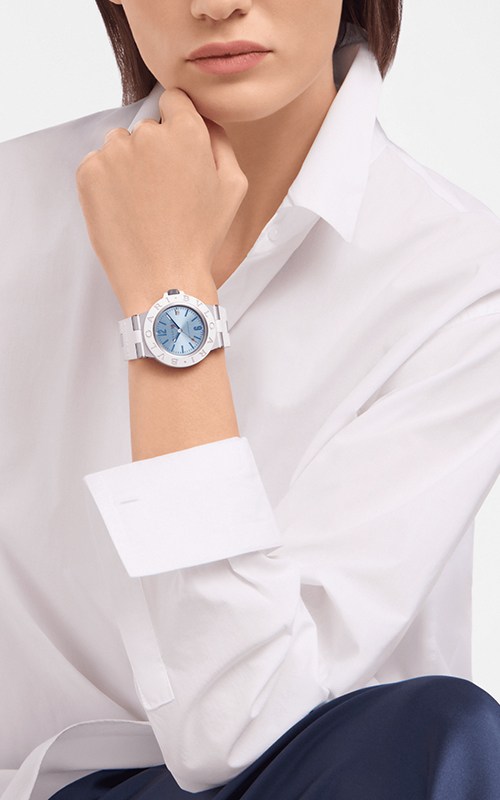 Bvlgari 104309 Aluminium Erkek Kol Saati