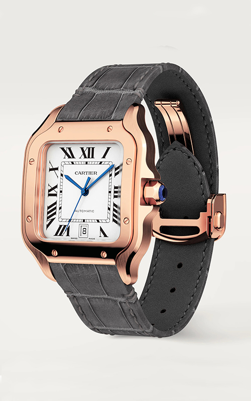 Cartier WGSA0019 Santos Erkek Kol Saati