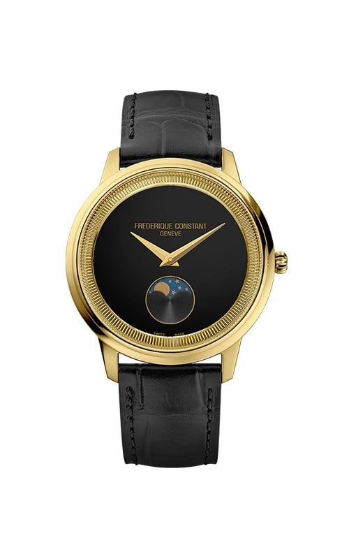 Frederique Constant FC.206B3S5 Moneta Moonphase Kadın Kol Saati
