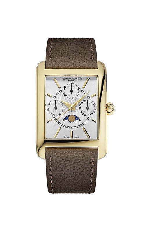 Frederique Constant FC.265S4C5 Carree Calander Moonphase Watch Kadın Kol Saati