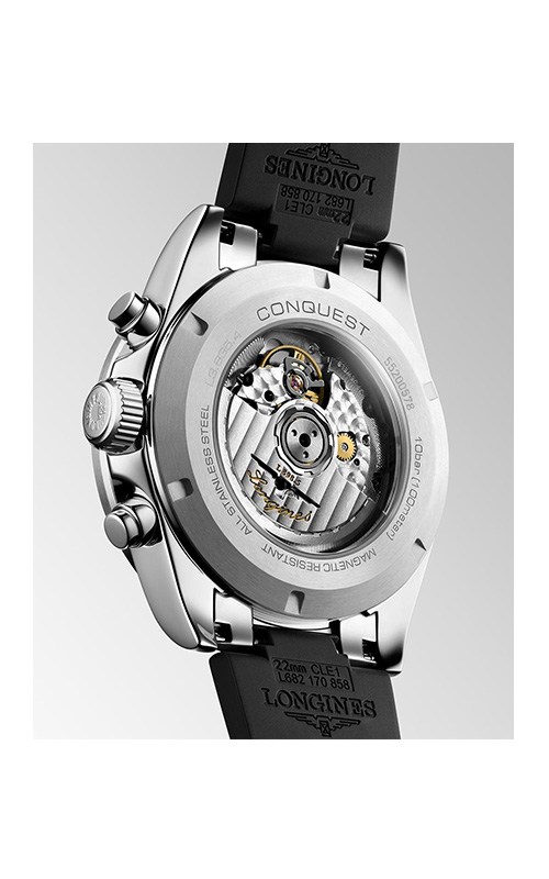Longines L3.835.4.32.9 Conquest Chronograph Watches