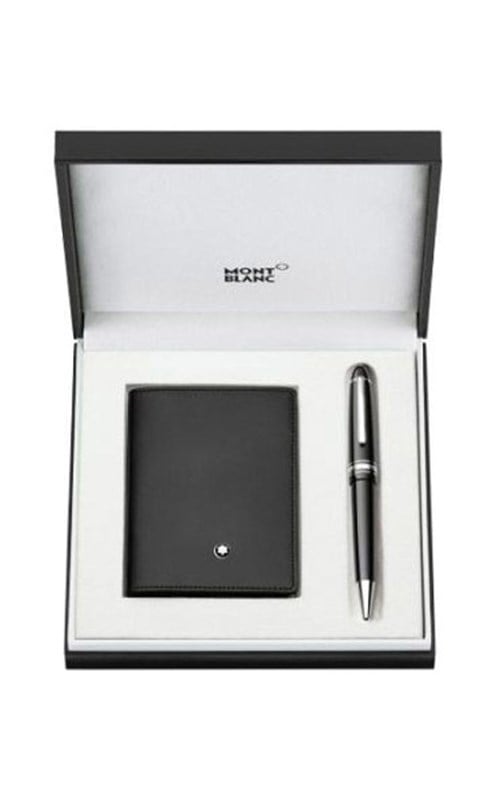 Mont Blanc 127644 Meisterstück Kalem Cüzdan Set Kalem