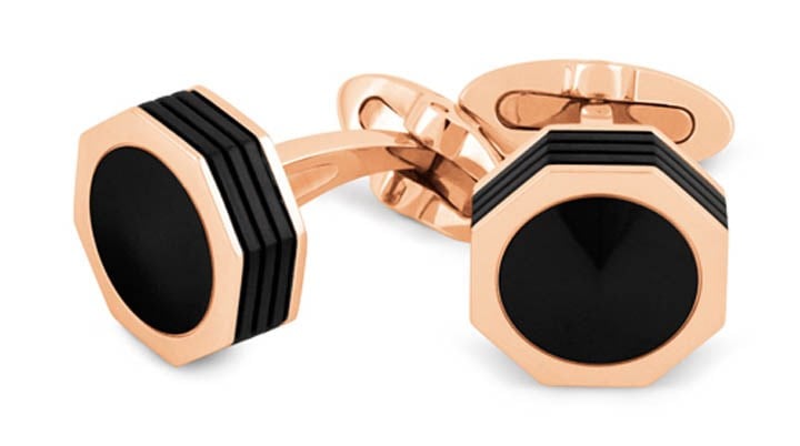 Montegrappa IDNRCLIO Nerouno Kol Düğmesi Aksesuar