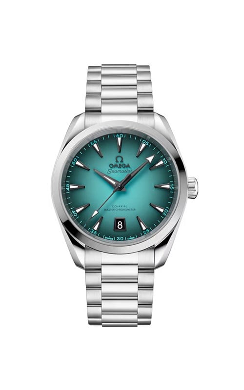 Omega 220.10.38.20.03.005 Aquaterra Erkek Kol Saati