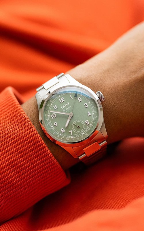 Oris 01 403 7799 4067-07 8 20 06 Big Crown Pointer Date Erkek Kol Saati