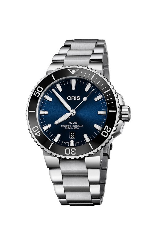 Oris 01 733 7730 4135 07 8 24 05PEB Aquis Erkek Kol Saati