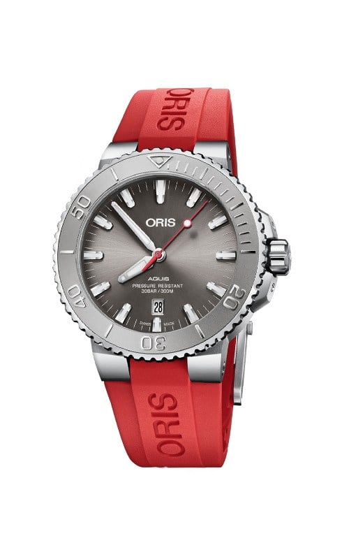 Oris 01 733 7730 4153 07 4 24 66EB Aquis Erkek Kol Saati