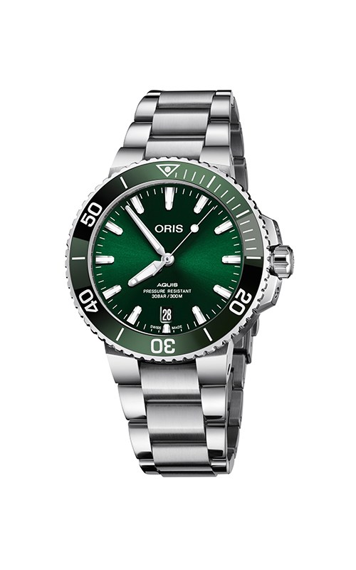 Oris 01 733 7732 4157 07 8 21 05PEB Aquis Erkek Kol Saati