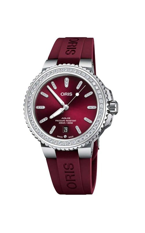 Oris 01 733 7766 4998 07 4 22 68FC Aquis Kadın Kol Saati