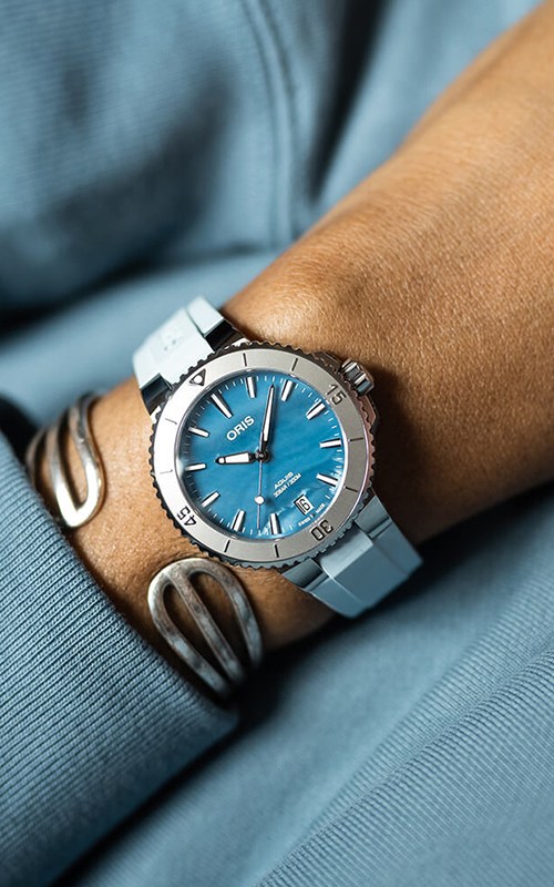 Oris 01 733 7770 4155 07 4 1865FC Aquis Watches