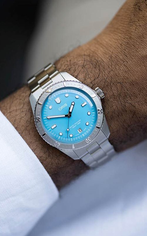 Oris 01 733 7771 4055 07 8 19 18 Diver Sixty-Five Watches