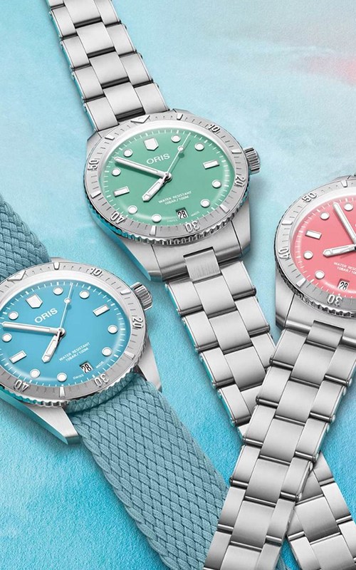 Oris 01 733 7771 4055 07 8 19 18 Diver Sixty-Five Watches