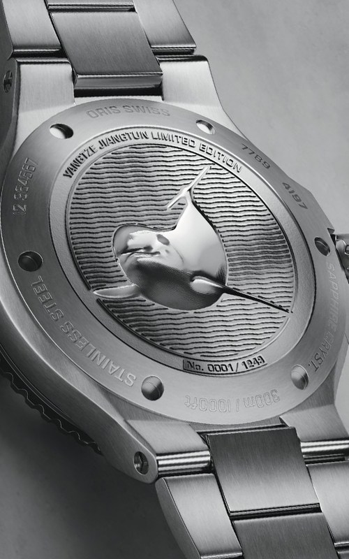 Oris 01 733 7789 4197-Set Aquis Yangtze Jiangtun Erkek Kol Saati