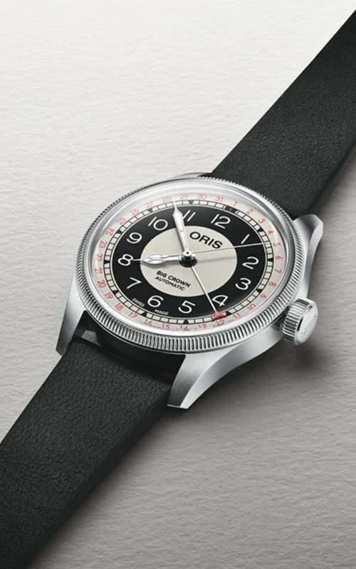 Oris 01 754 7779 4061-07 5 19 25 Big Crown Pointer Date Bullseye Erkek Kol Saati