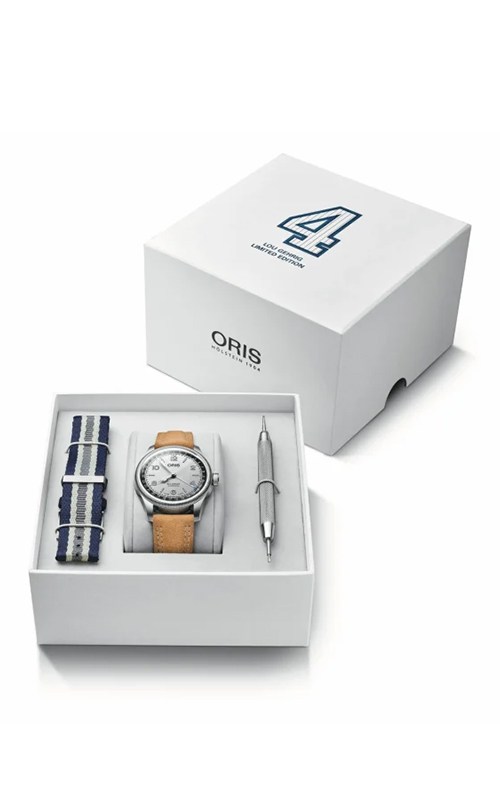 Oris 01 754 7785 4091-Set Big Crown Lou Gehrig Erkek Kol Saati