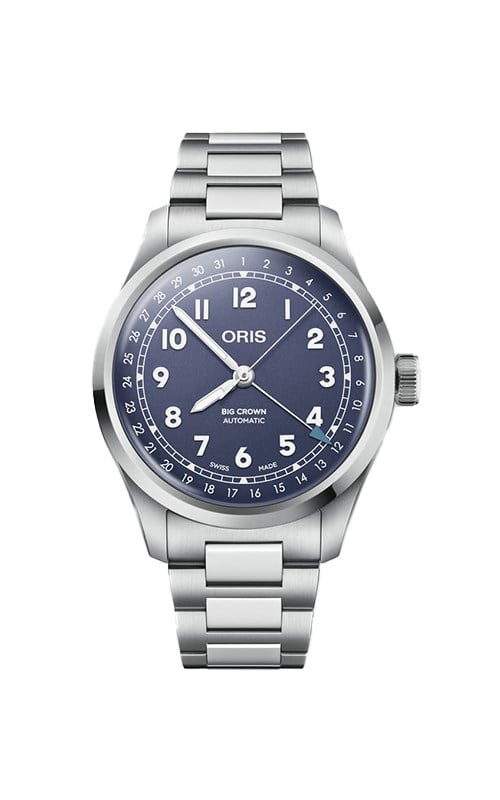 Oris 01 754 7798 4068-07 8 20 06 Big Crown Pointer Date Erkek Kol Saati