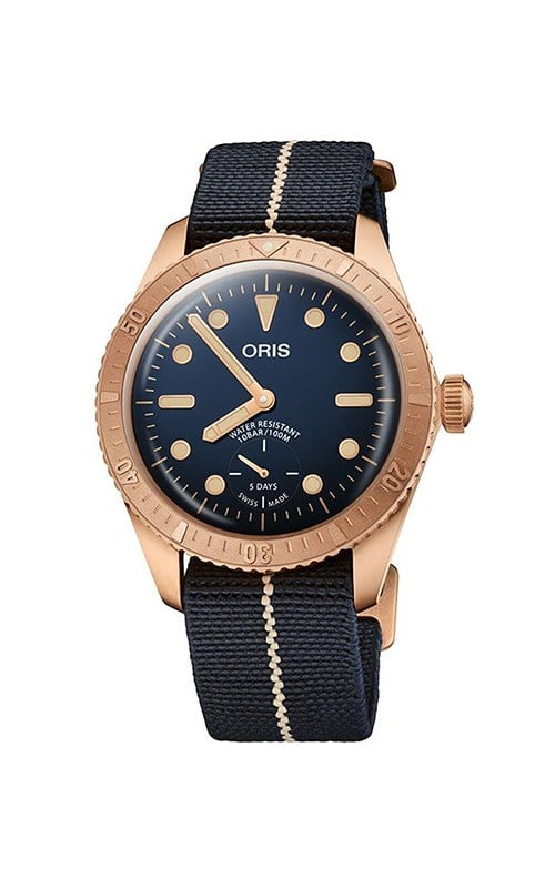 Oris 401.7764.31.85 L Diver Sixty-Five Erkek Kol Saati