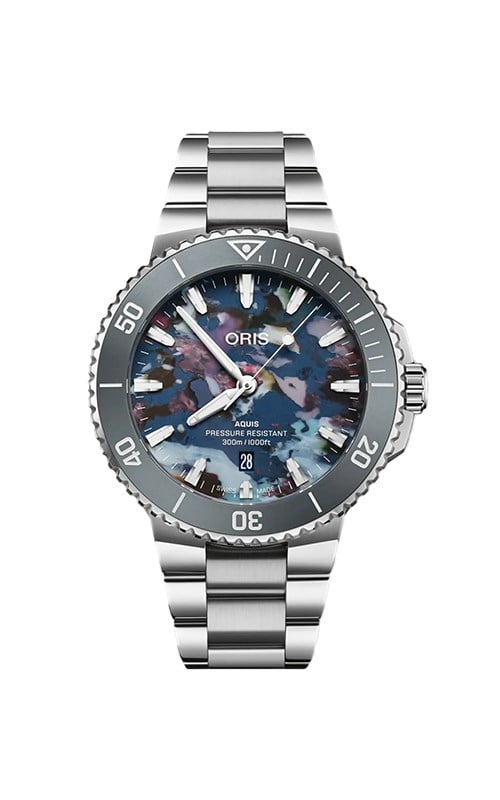 Oris 733 7789 4150-07 8 23 04PEB Aquis Erkek Kol Saati